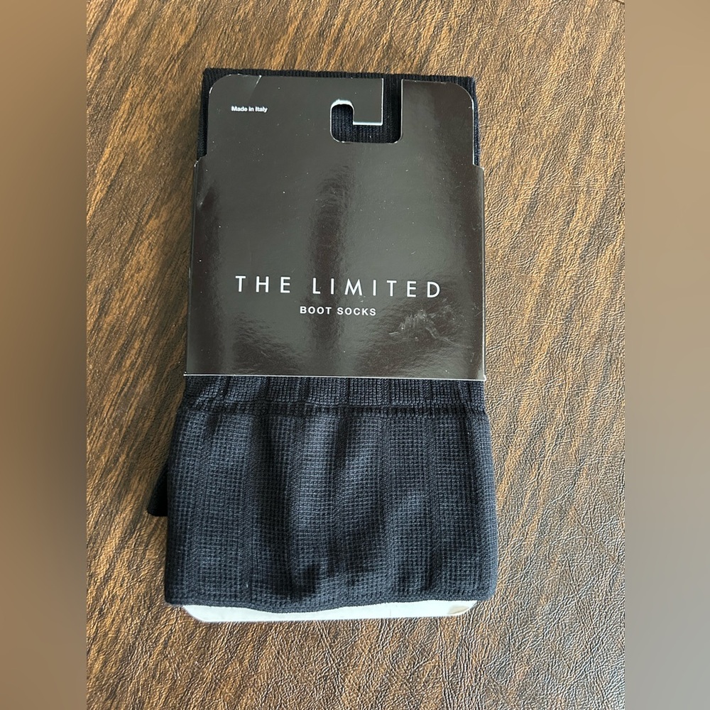 The Limited Classic Black Boot Socks